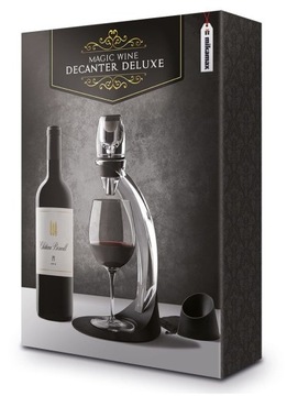 DEKANTER NALEWAK DO WINA DELUXE ZESTAW PREZENTOWY