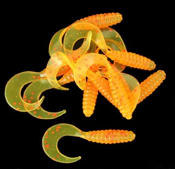 TWISTER PAPROCH GUMA MANNS 2szt. M-035 DŁ.~30MM (M-035-OA)