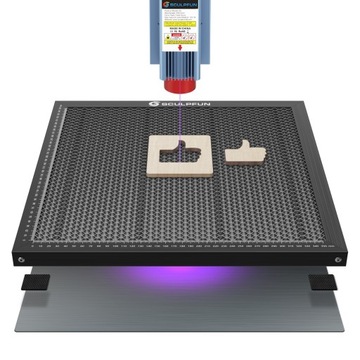 Grawer laserowy SCULPFUN S30 PRO MAX wspomaganie powietrzne+Panel stołowy