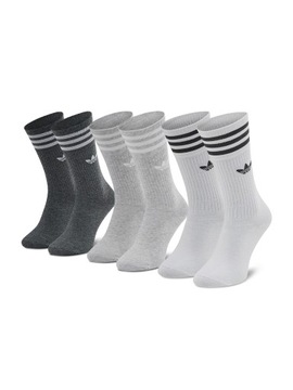 Skarpety Adidas adidas 3 Stripes Crew Originals wysokie 39-42