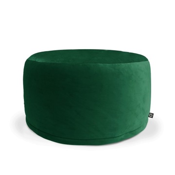 Pufa podnóżek VELVET VE2225 | butelkowa zieleń L