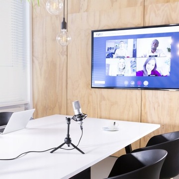 СТУДИЙНЫЙ МИКРОФОН USB ПК/ ШТАТИВ/ ГЕЙМЕР/ YOUTUBE