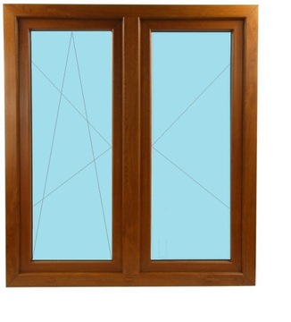 OKNO PCV PCW 81mm 3-szyby 1x ZŁOTY DĄB 1665x1135