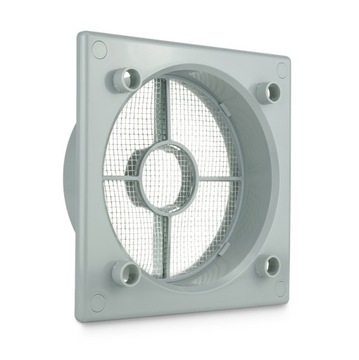 SYSTEM+ RAMKA SZARA KRATKA WENTYLACYJNA RWO125SZ