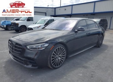 Mercedes Klasa S W223/V223 2022 Mercedes-Benz Klasa S 500 4Matic 2022 3.0l 3.0 Benzyna 429KM