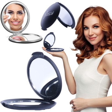 Складное карманное зеркало для макияжа Bocca Beauty