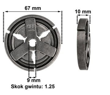 БАРАБАН КОРЗИНЫ ДЕТАЛЕЙ ПИЛЫ С ПЛАВАЮЩЕЙ ШЕСТЕРНЕЙ МУФТЫ БЕНЗИНОВАЯ ПИЛА 5200