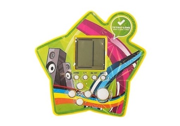 Gra Elektroniczna Kieszonkowa Tetris Gwiazdka