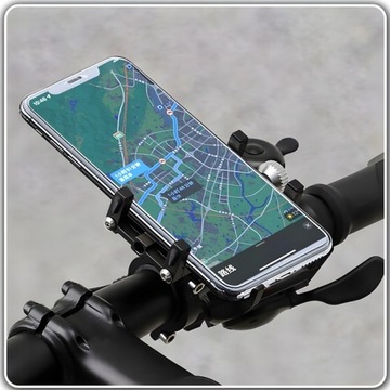 ДЕРЖАТЕЛЬ ДЛЯ ВЕЛОСИПЕДНОГО ТЕЛЕФОНА ДЛЯ ВЕЛОСИПЕДНОГО РУЛЯ АЛЮМИНИЕВЫЙ STRONG EBIKE