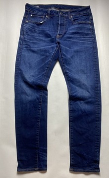 G-STAR RAW DENIM GSRD 3301 SLIM Spodnie Jeansy W 32 L 32