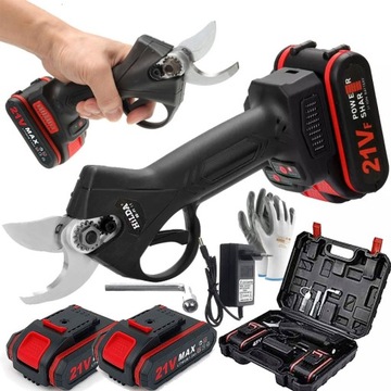 HILDA HD-P1 21V SEKATOR NOŻYCE AKUMULATOROWE ELEKTRYCZNE 2 AKU 30 MM