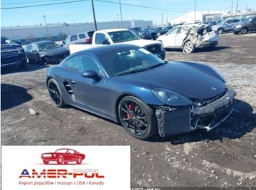 Porsche Cayman 718 Coupe GTS 2.5 365KM 2018 Porsche Cayman 2018 PORSCHE 718 CAYMAN GTS 2.5 Benzyna 365KM