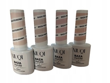 NIUQI БЕЛКОВАЯ РЕЗИНОВАЯ БАЗА ТЕМНО-РОЗОВАЯ