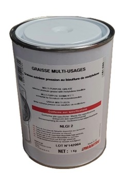 Smar do ślizgów Manitou NLGI2 161590 1kg wysięgnik