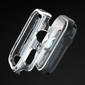 ПРОЧНЫЙ ЗАЩИТНЫЙ ЧЕХОЛ ДЛЯ APPLE WATCH 7 8 9 (45 ММ) ЧЕРНЫЙ