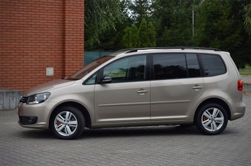 Volkswagen Touran II 2.0 TDI 140KM 2013 VW TOURAN 2.0 TDI CR 140 KM DSG Navi wersja MATCH Capucino Piękny Gwarancja, zdjęcie 26