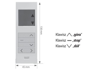 Пульт дистанционного управления Inel PIL-19 PM для рулонных штор, 19 каналов