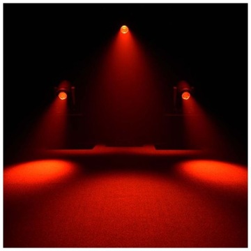 GŁOWICA RUCHOMA MOCNE OŚWIETLENIE SCENY CLUB LED LIGHT4ME VENOM ZOOM 350