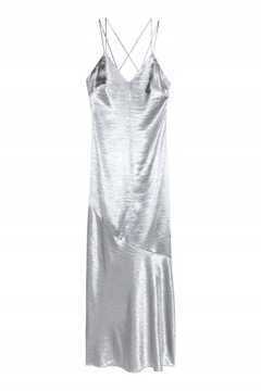 Sukienka z satyny H&M r.38