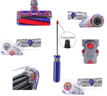 УСИЛЕННАЯ КНОПКА ПУСКОВОГО ПЕРЕКЛЮЧАТЕЛЯ ДЛЯ DYSON V10 V11 SV12 SV14 + ОТВЕРТКА