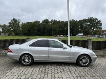 Mercedes Klasa S W220 Sedan 3.2 V6 (320) 224KM 2001 Mercedes S 320 320 benzyna 225 ps 126 tyś km, zdjęcie 4