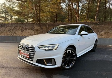 Audi A4 B9 Limousine Facelifting 2.0 40 TFSI 190KM 2019 Audi A4 Limousine S_LINE SalonPolska FullLed Kamera Bang Olufsen Bliss Pel