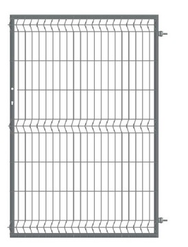 Furtka ogrodzeniowa panelowa 3D H-1,5 m ocynkowana Prawa