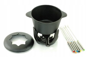 Наборы для фондю, чугунная кастрюля на 6 персон, 1,5л.