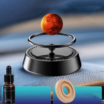 DYFUZOR ZAPACHOWY SAMOCHODOWY ODŚWIEŻACZ SOLARNY WNĘTRZE SAMOCHODU +PERFUMY