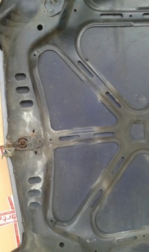 Капот/крышка двигателя Mercedes W210 E-Class 95-99 фиолетовый