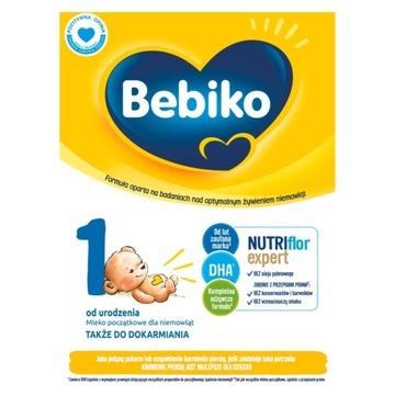 Bebiko 1 Mleko modyfikowane początkowe od urodzenia 600 g