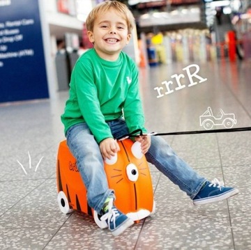 Чемодан-каталок Trunki детский тигр-каталок
