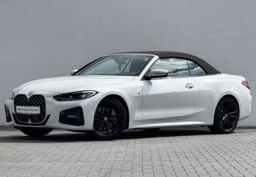 BMW Seria 4 G22-23-26 2022 BMW Seria 4 430i cabrio 258KM M Pakiet Gwarancja Keyless HarmanKardon VAT23, zdjęcie 1
