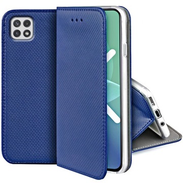 Etui do Samsung Galaxy A22 5G SMART MAGNET CASE PORTFEL + SZKŁO