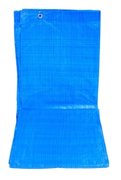 Брезент 10х10м светлый/синий +/-5% GEKO G01966