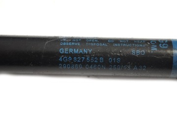 AUDI A6 ALLROAD C7 2013 PRAVÁ STRANA TLUMIČ KRYT ZADNÍ KUFRU