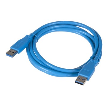 Przewód kabel USB 3.0 Maclean, AM-AM, wtyk-wtyk, 3