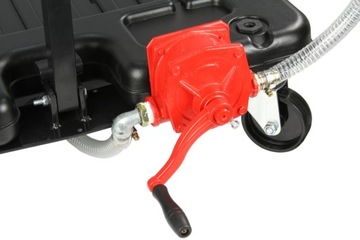 ДОЗАТОР ДЛЯ СЛИВА МАСЛА И ЖИДКОСТЕЙ ТЕЛЕЖКА НА КОЛЕСАХ 70 Л С РУЧНЫМ НАСОСОМ