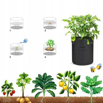 СУМОК ДЛЯ ПОСАДКИ КАРТОФЕЛЯ И ОВОЩЕЙ 26л 2 шт.