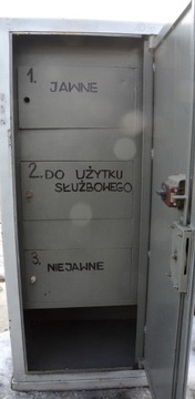 Металлический сейф-шкаф 150х70х50см WP