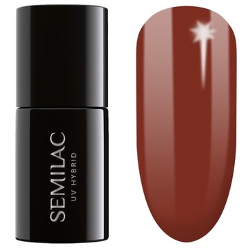 SEMILAC LAKIER HYBRYDOWY 472 BONFIRE SOIRÉE 7ML