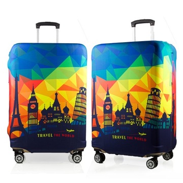 Pokrowiec ochronny na walizkę etui Travel Multidark S POSH