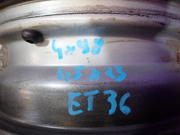 DISK OCELOVÝ FIAT OE 4.5" X 13" 4X98 ET 36