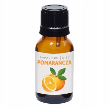 Zapach do świec parafin wosk olejek 10ml POMARAŃCZ