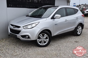 Hyundai ix35 SUV 1.7 CRDi 115KM 2013 Hyundai ix35 NaviKamera Czarna-Pol-Skora Panorama-Dach Klimatronic Tempomat