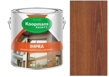 KOOPMANS IMPRA IMPREGNAT do drewna z olejem 111 teak tik naturalny 2,5L