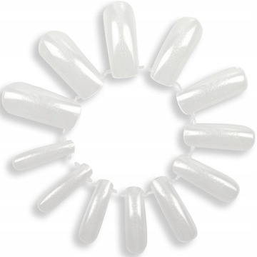 Formy Szablony DSF Do Przedłużania Mleczne 120 Szt