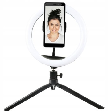 Держатель для телефона-штатив Denver LED RING LAMP 19 см