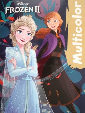 Kolorowanka A4 Disney 17 obrazków Frozen II