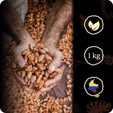 Какао-порошок Fino de Aroma натуральный 22% 1 кг неалкализированный Колумбия